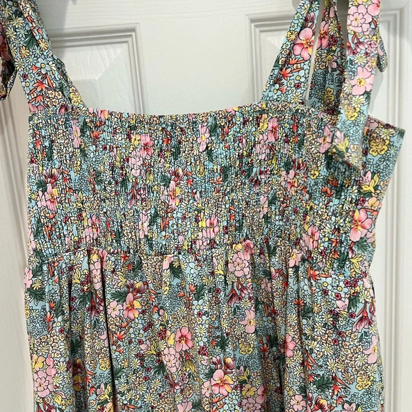 Buddy Love Maxi Dress Tie Shoulders Floral Print - Picture 10 of 10